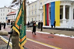 2023-01-28 Jono Žemaičio aikštėje. Algimanto Pečiukaičio nuotr.