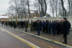 2023-01-28 Jono Žemaičio aikštėje. Mindaugo Abaravičiaus nuotr.