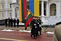 2023-01-28 Jono Žemaičio aikštėje. Algimanto Pečiukaičio nuotr.