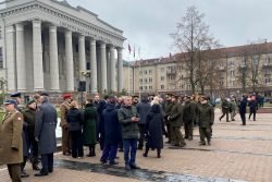 2023-01-17 Nepriklausomybės aikštėje. Arturo Čiro nuotr.