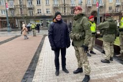 2023-01-17 Nepriklausomybės aikštėje. Arturo Čiro nuotr.