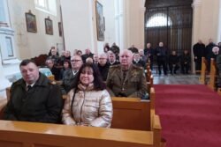 2023-11-17 Veliuonos bažnyčioje. LLA karių ir rėmėjų sąjungos nuotr.