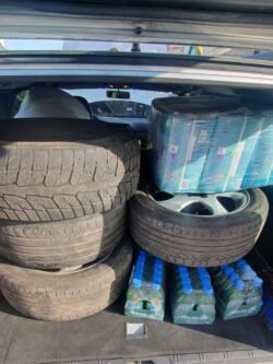 2023-10-29 Į Ukrainą išvykome 5-iais automobiliais. Arūno Surdoko nuotr.