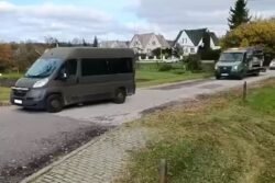 2023-10-29 Į Ukrainą išvykome 5-iais automobiliais. Arūno Surdoko nuotr.