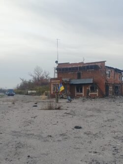 2023-11-01 Grįžinėjam į Iziumą. Karas yra baisu... Arūno Surdoko nuotr.