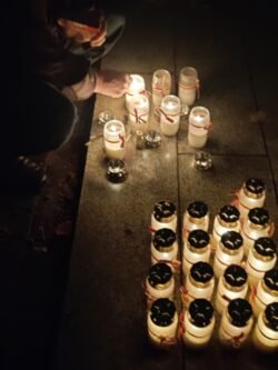 2023-10-31 Naujųjų Rasų kapinėse. L.L nuotr.