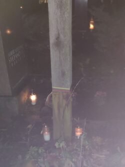 2023-10-31 Naujųjų Rasų kapinėse. L.L nuotr.