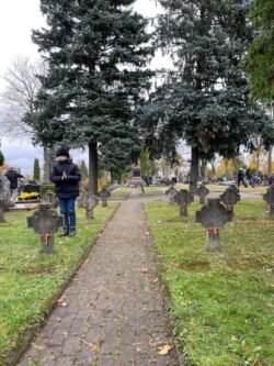 2023-11-01 Ukmergės Vaižganto g. kapinėse. A.Vareikio nuotr.