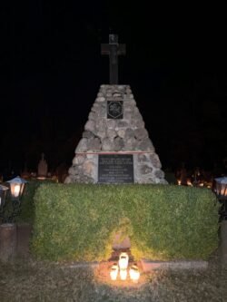 2023-11-01 Lyduokių kapinėse. A.Vareikio nuotr.