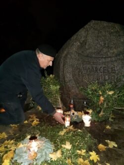 2023-10-31 Naujųjų Rasų kapinėse. V.Račkausko nuotr.