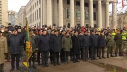 2024-01-13 Nepriklausomybės aikštėje. LRT transl. kadras