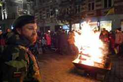 2024-02-16 Gedimino prospekte. Mindaugo Abaravičiaus nuotr.