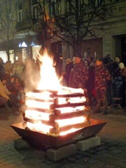 2024-02-16 Gedimino prospekte. Mindaugo Abaravičiaus nuotr.