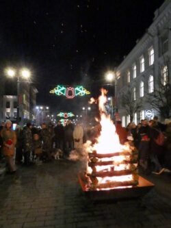 2024-02-16 Gedimino prospekte. Mindaugo Abaravičiaus nuotr.