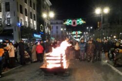 2024-02-16 Gedimino prospekte. Mindaugo Abaravičiaus nuotr.