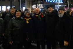 2024-02-16 Gedimino prospekte. Mindaugo Abaravičiaus nuotr.