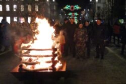 2024-02-16 Gedimino prospekte. Mindaugo Abaravičiaus nuotr.