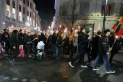 2024-02-16 Gedimino prospekte. Mindaugo Abaravičiaus nuotr.