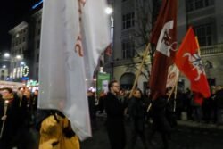 2024-02-16 Gedimino prospekte. Mindaugo Abaravičiaus nuotr.