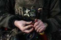 2024-ųjų vasarį prie Bachmuto. Anatolij Stepanov nuotr.