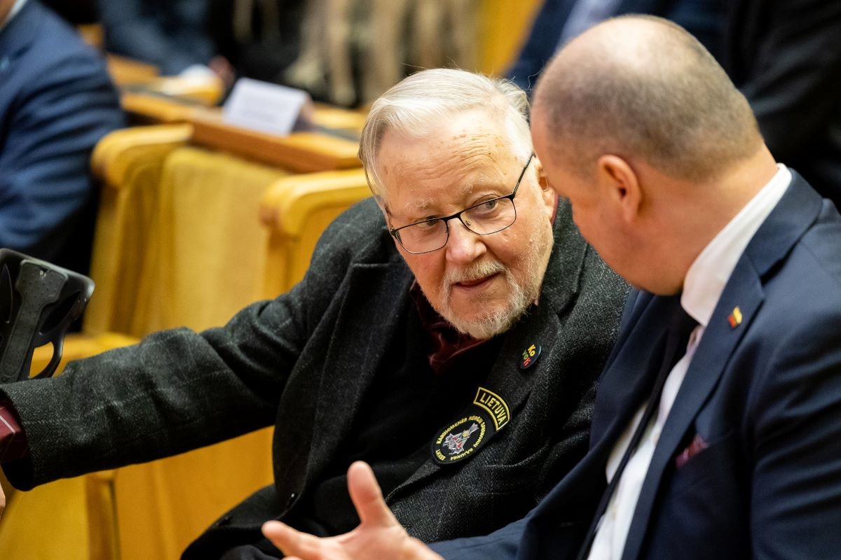 Landsbergis per laisvės gynėjų susitikimą Seime: alternatyva Europai yra putinizmas