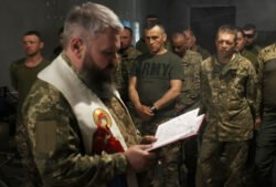 2025-04-20 Šv. Velykos fronte. Anatolij Stepanov nuotr.