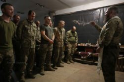 2025-04-20 Šv. Velykos fronte. Anatolij Stepanov nuotr.