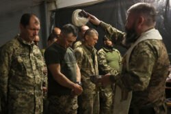 2025-04-20 Šv. Velykos fronte. Anatolij Stepanov nuotr.