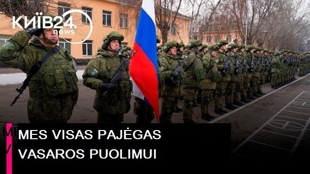 rusija blefuoja, kad yra pasirengusi ilgam karui: Jie beturi jėgų tiktai vienam puolimui