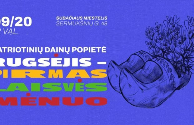 Patriotinių dainų popietė „Rugsėjis – pirmas laisvės mėnuo“