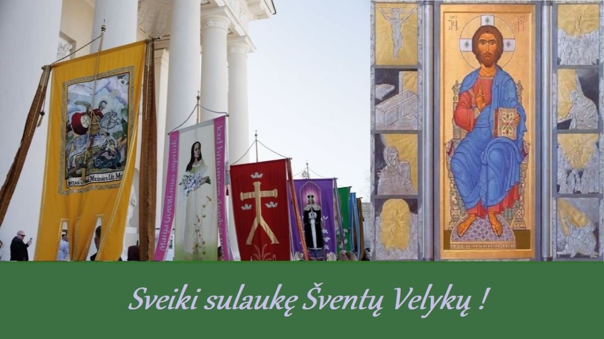 Sveiki sulaukę Šventų Velykų!
