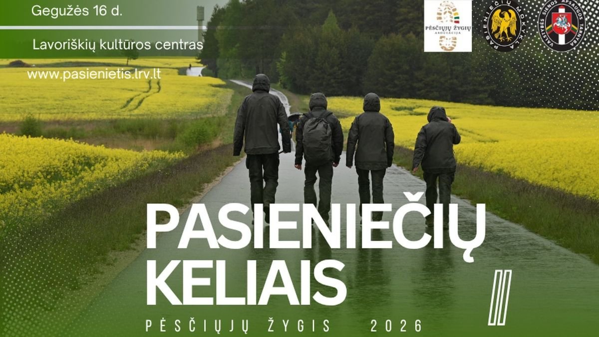 Gegužės 16-ąją vyks XIII-asis pėsčiųjų žygis „Pasieniečių  keliais “