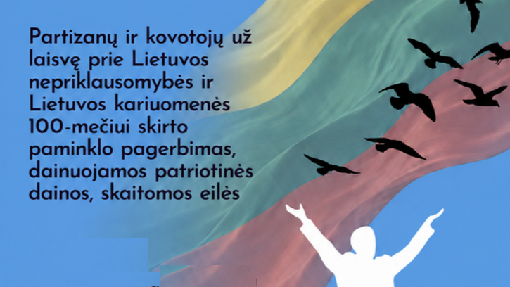 Patriotinių dainų popietė „Rugsėjis – pirmas laisvės mėnuo“